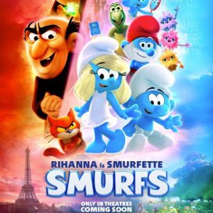 The Smurfs Movie 2025 Logo