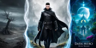 Dual Realms: The Intriguing Visual World of the Dark Hero