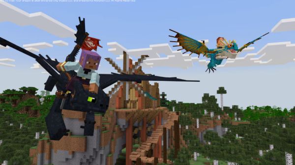 Minecraft How To Train Your Dragon 0