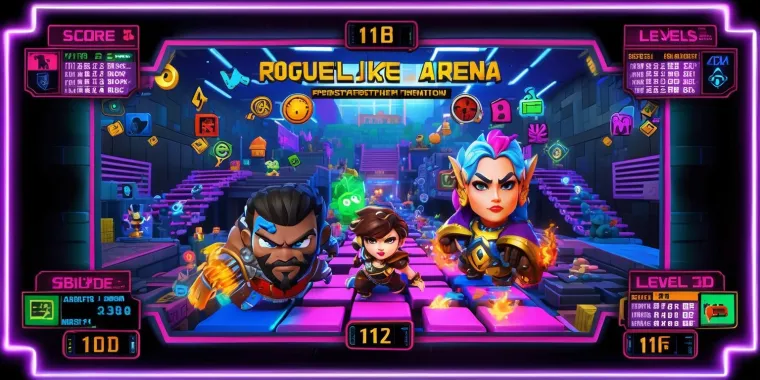 Arcade Alchemy: Mastering Chaos in a Dynamic Roguelike Arena