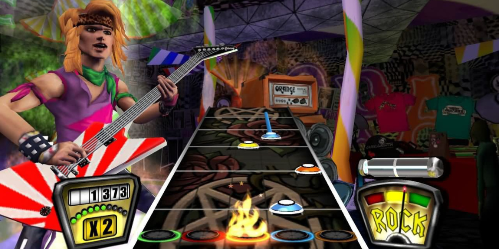 Guitar Hero Encore Rocks the 80s game