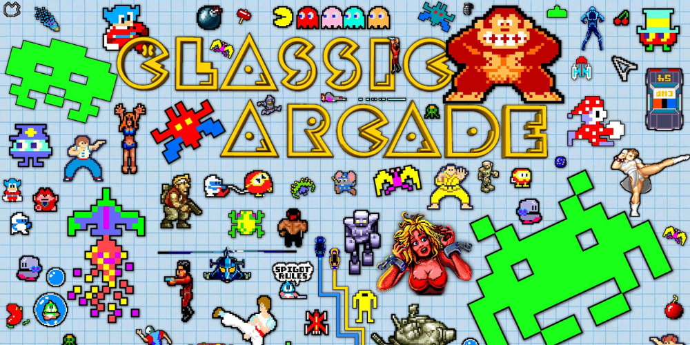 Classic 8-bit arcade